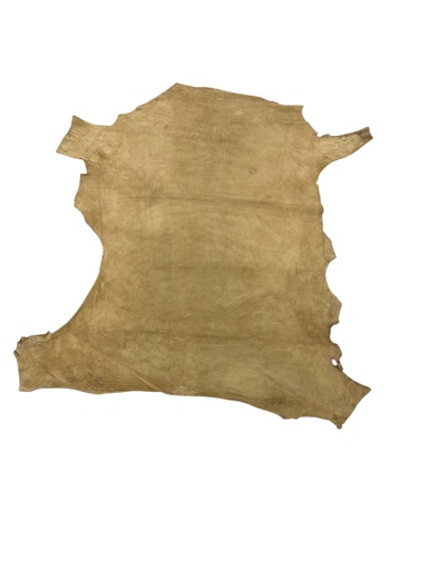 Cuir d'agneau suédé, beige , série limitée.   