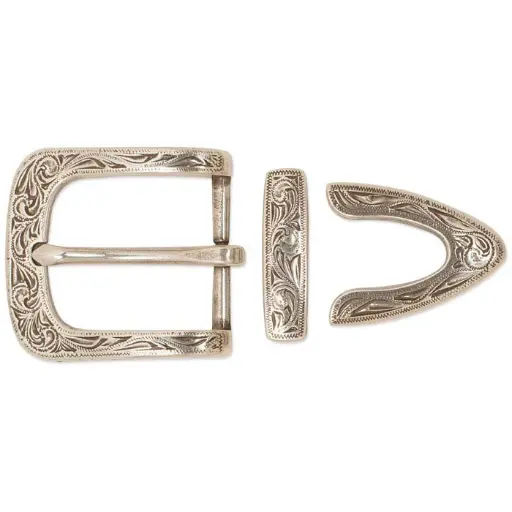 [7861-04] Laramie Buckle Sets, 1-1/2". Tandy Leather.