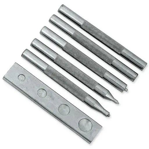 [8105-00] Craftool® Deluxe Snap-All/Rivet Set, Tandy Leather.