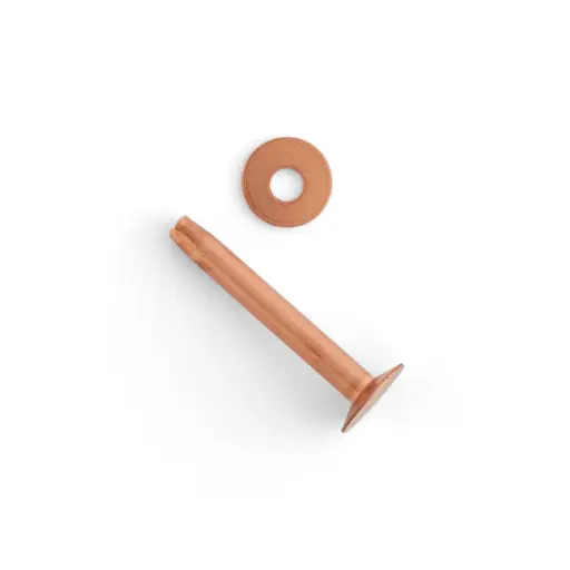 [11282-01] Rivets En Cuivre, Tandy Leather. 1"