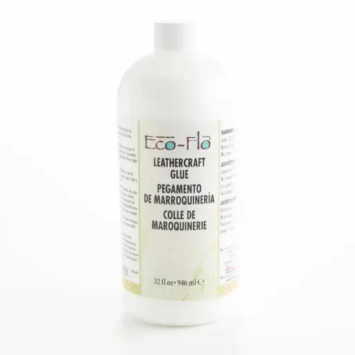 Eco-Flo glue for leather, Tandy Leather.